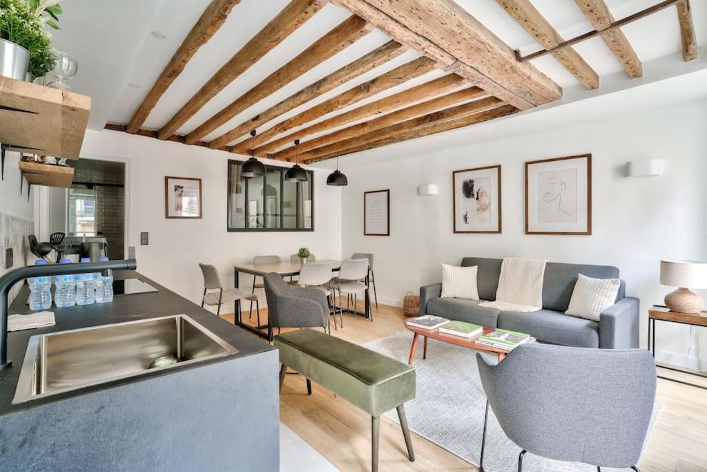 Magnifique Appartement Pour 6 - Montorgueil Paris Eksteriør billede