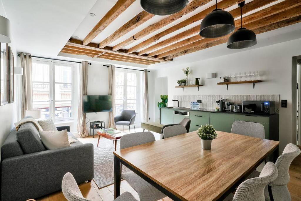 Magnifique Appartement Pour 6 - Montorgueil Paris Eksteriør billede
